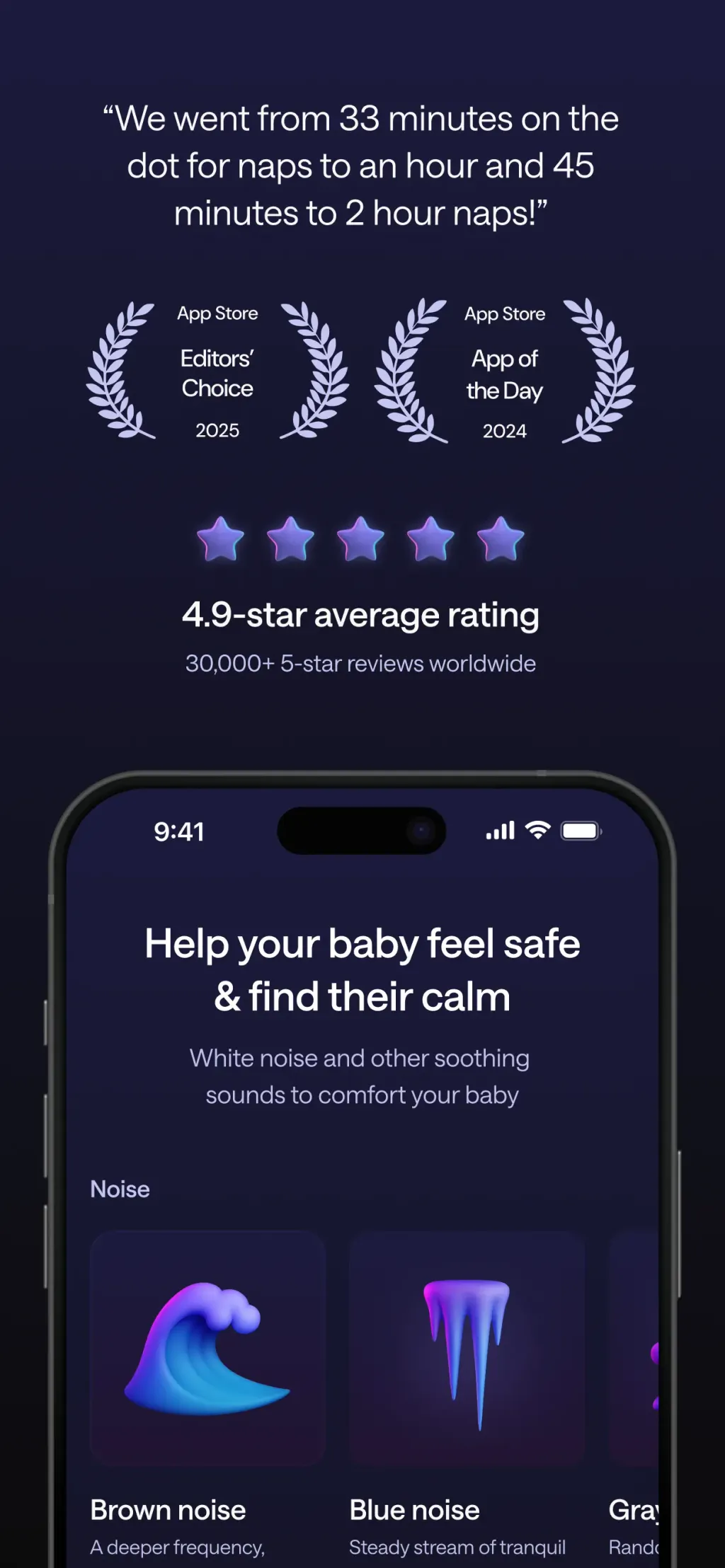 Napper: Baby Sleep Tracker App Store screenshot 3