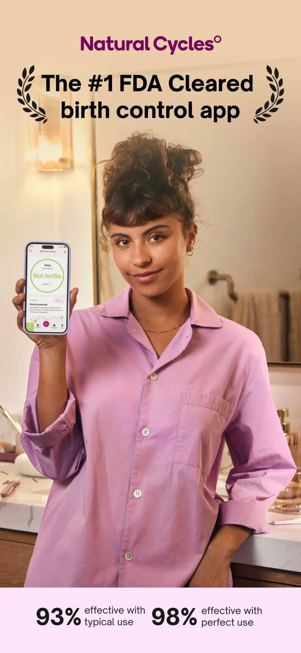 Natural Cycles Fertility App App Store screenshot 1