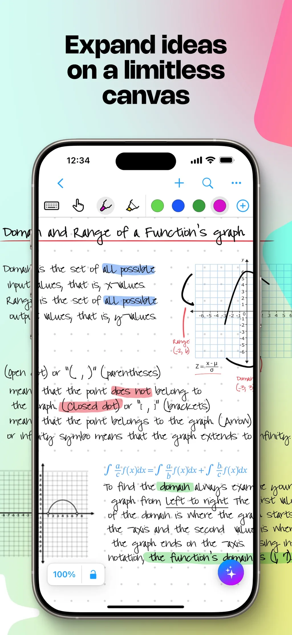 MyScript Notes: AI Handwriting App Store screenshot 3