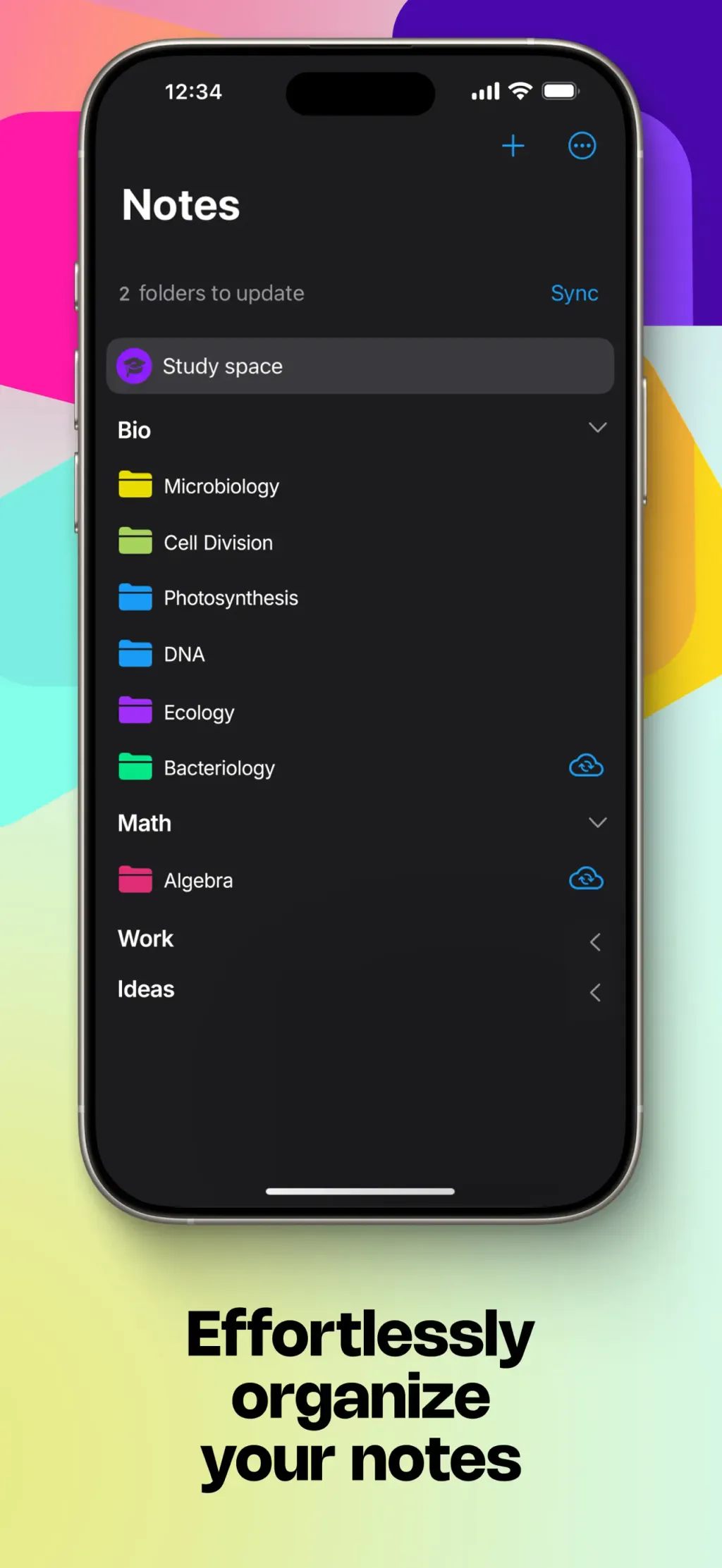 MyScript Notes: AI Handwriting screenshot 1