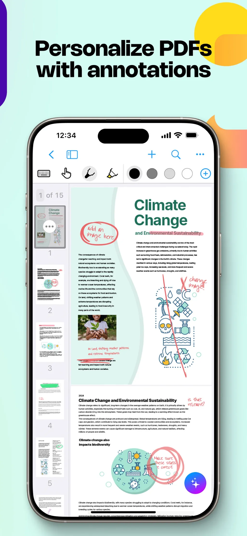 MyScript Notes: AI Handwriting App Store screenshot 5