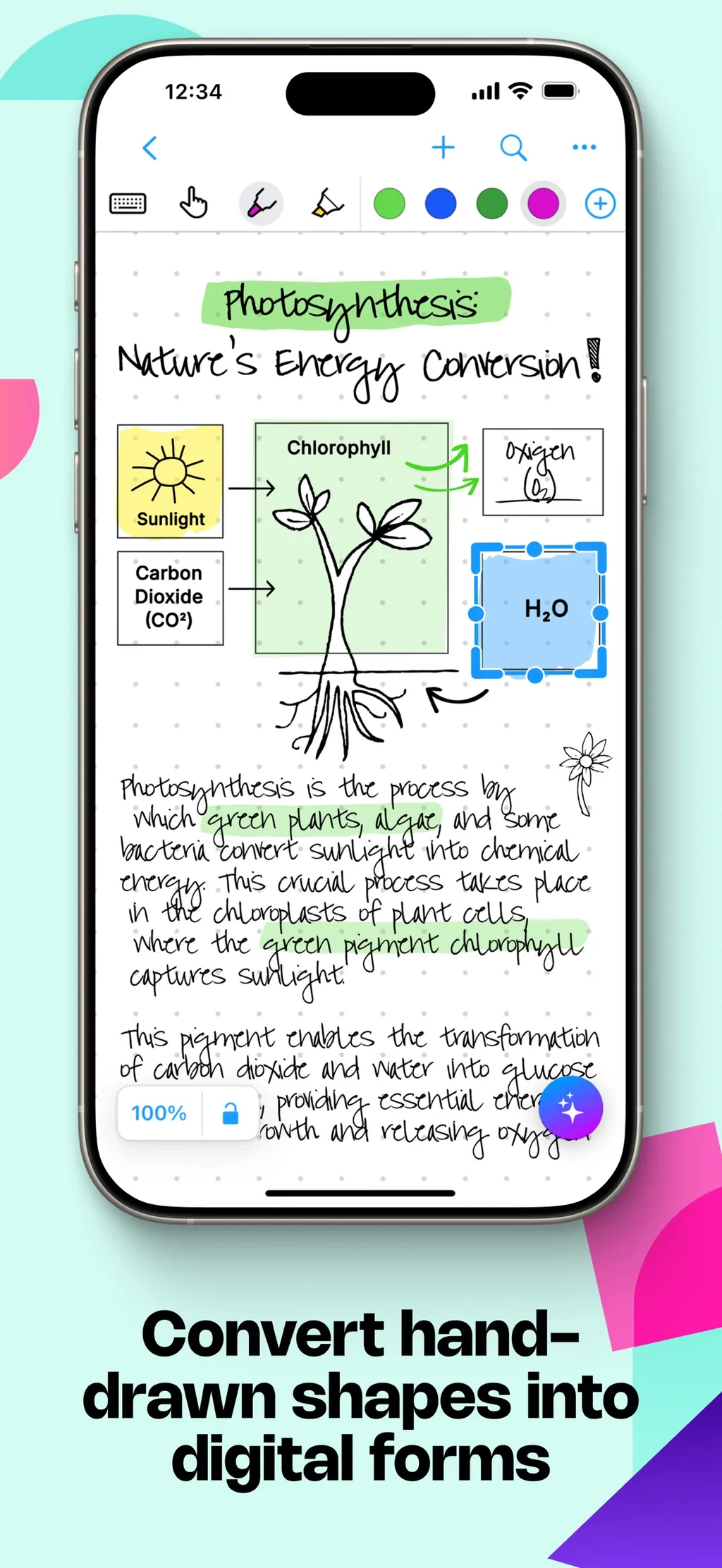 MyScript Notes: AI Handwriting screenshot 3