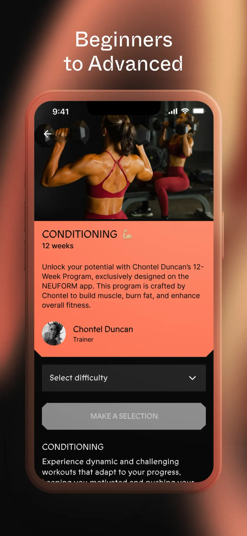 Neuform App Store screenshot 3