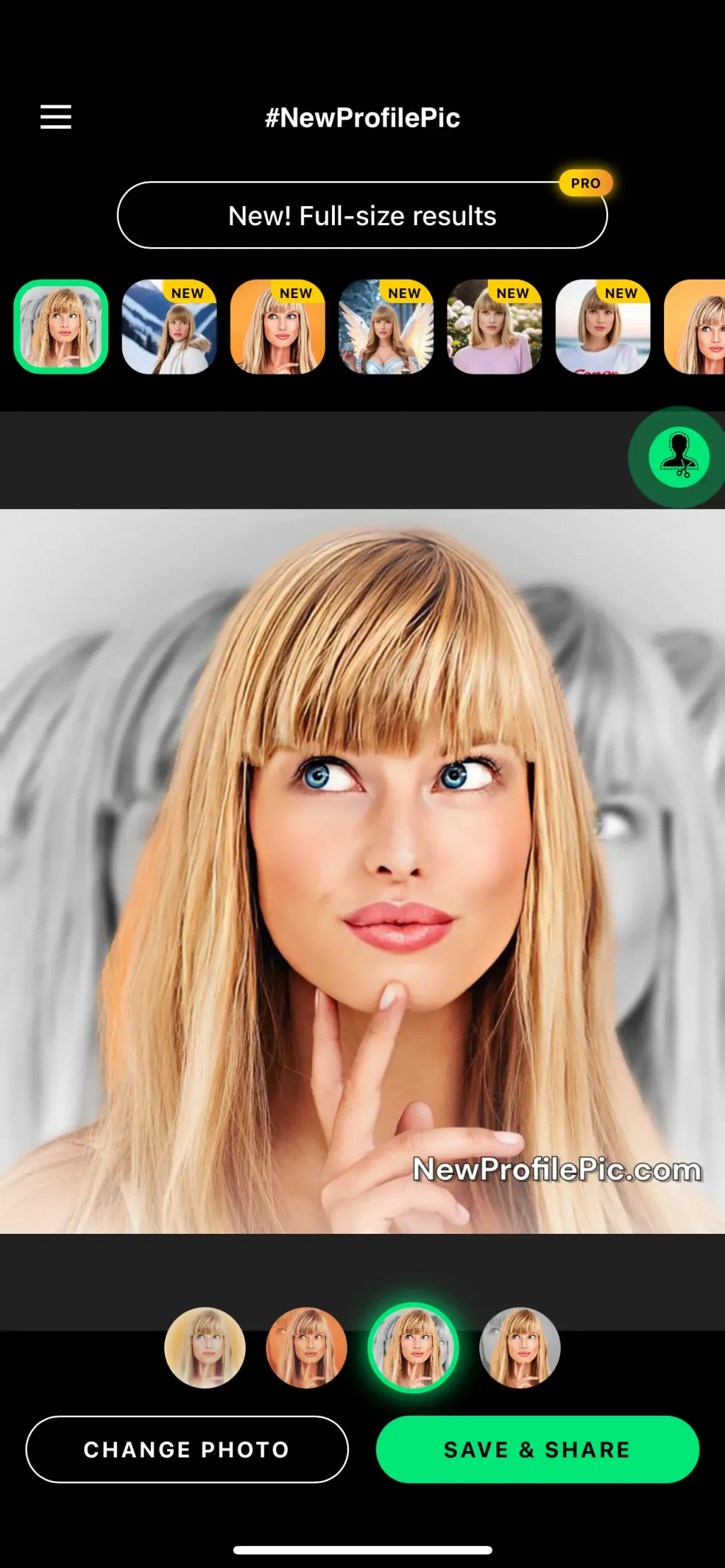 New Profile Pic Avatar Maker App Store screenshot 7