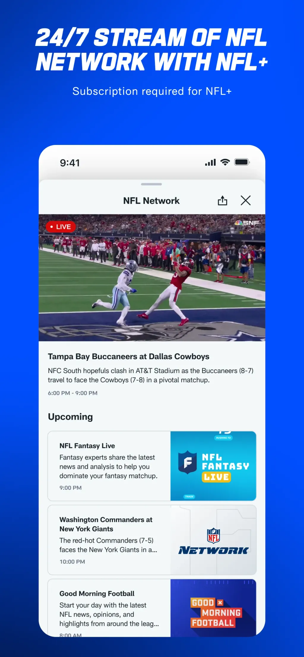NFL App Store screenshot 4