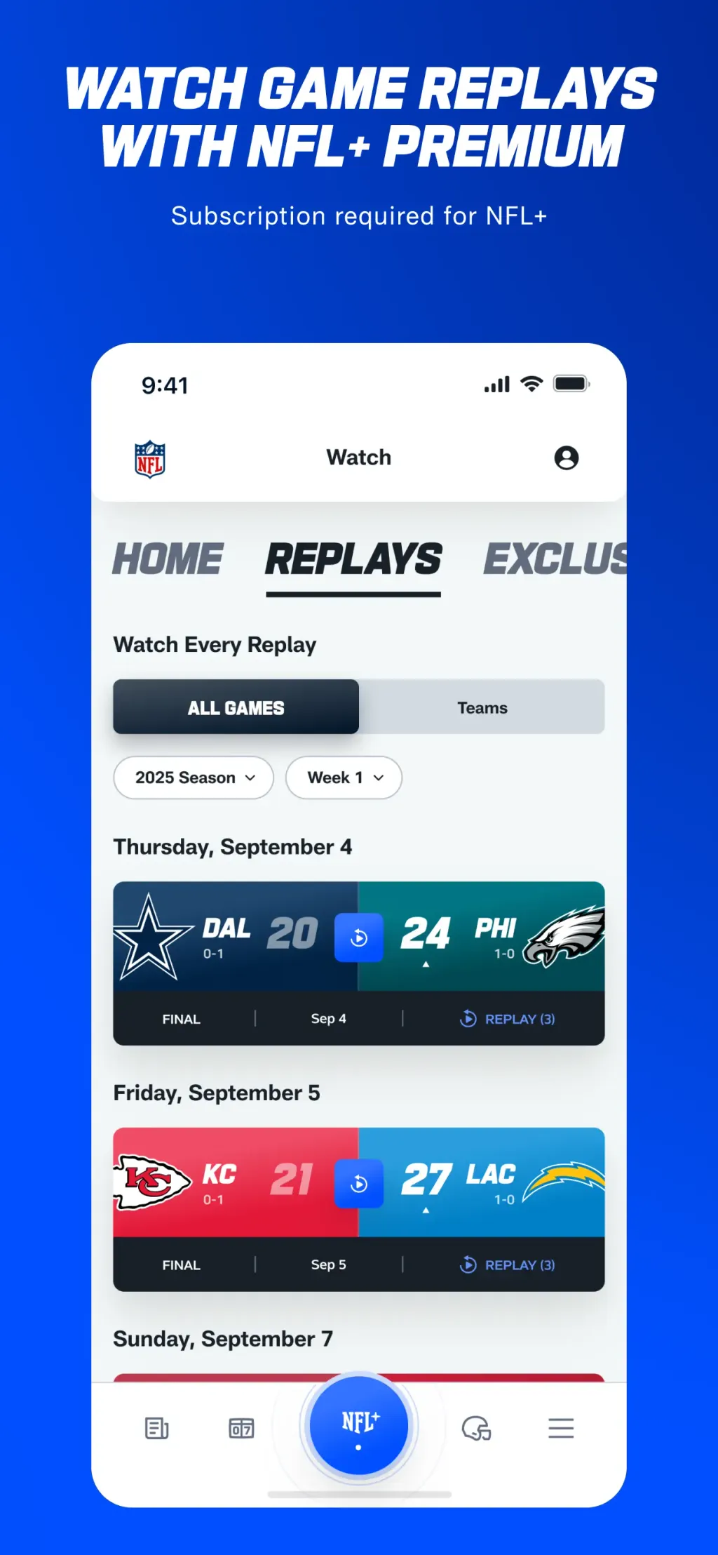 NFL App Store screenshot 5