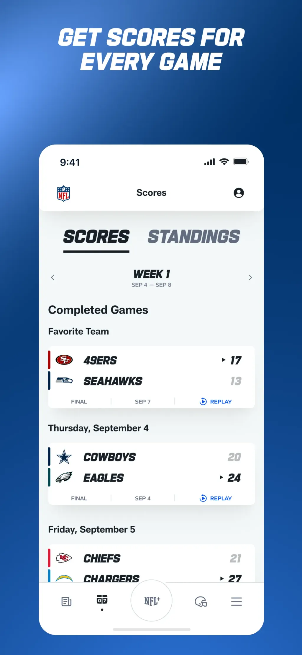 NFL App Store screenshot 8