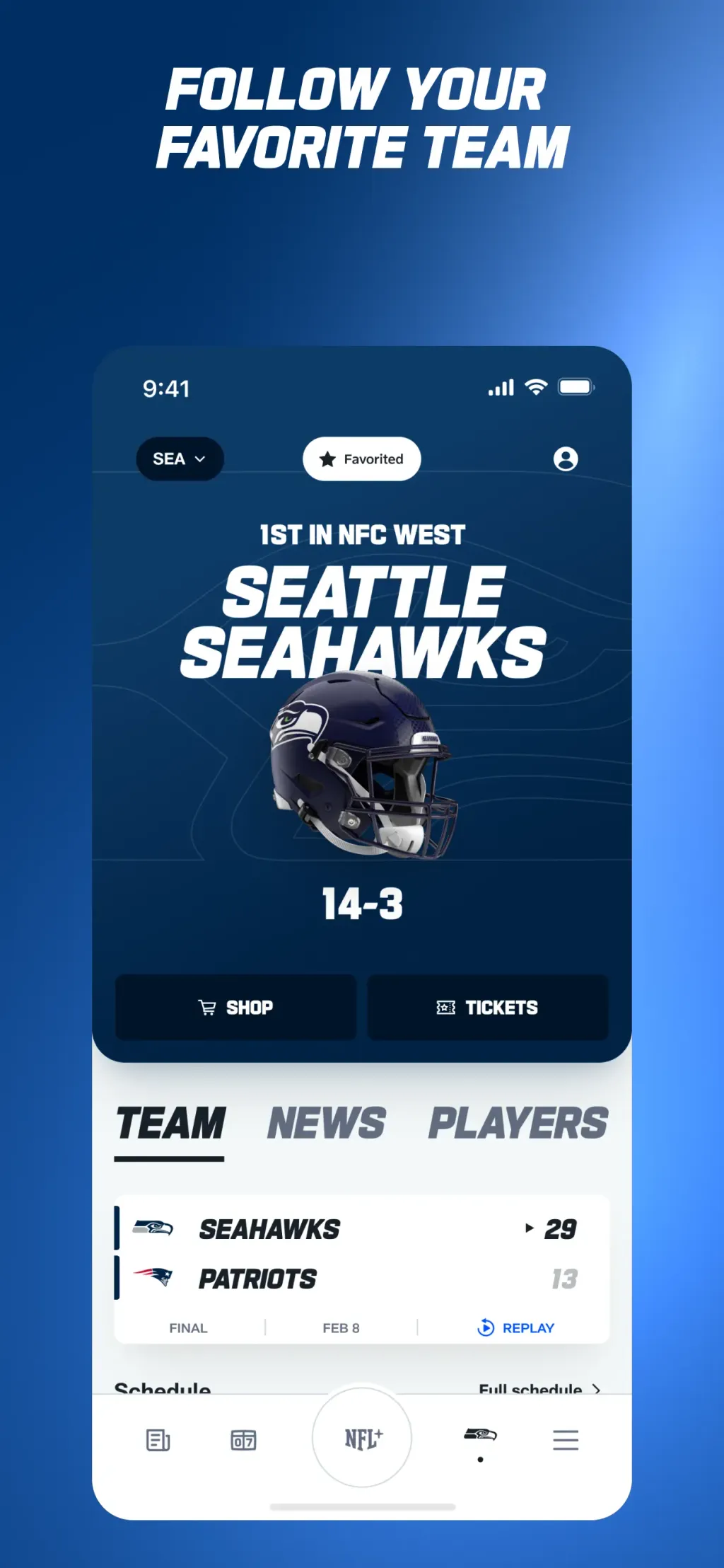 NFL App Store screenshot 9