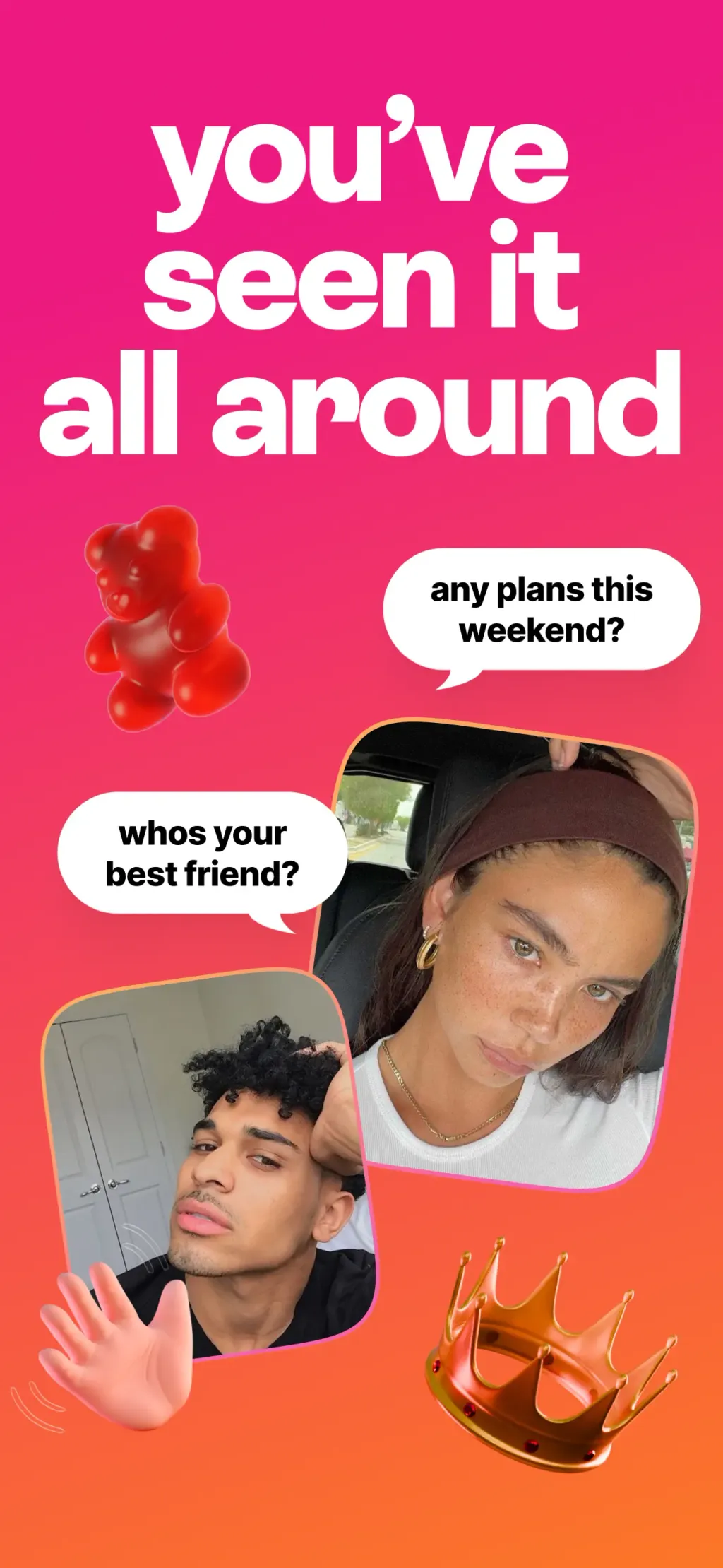NGL: ask me anything App Store screenshot 1