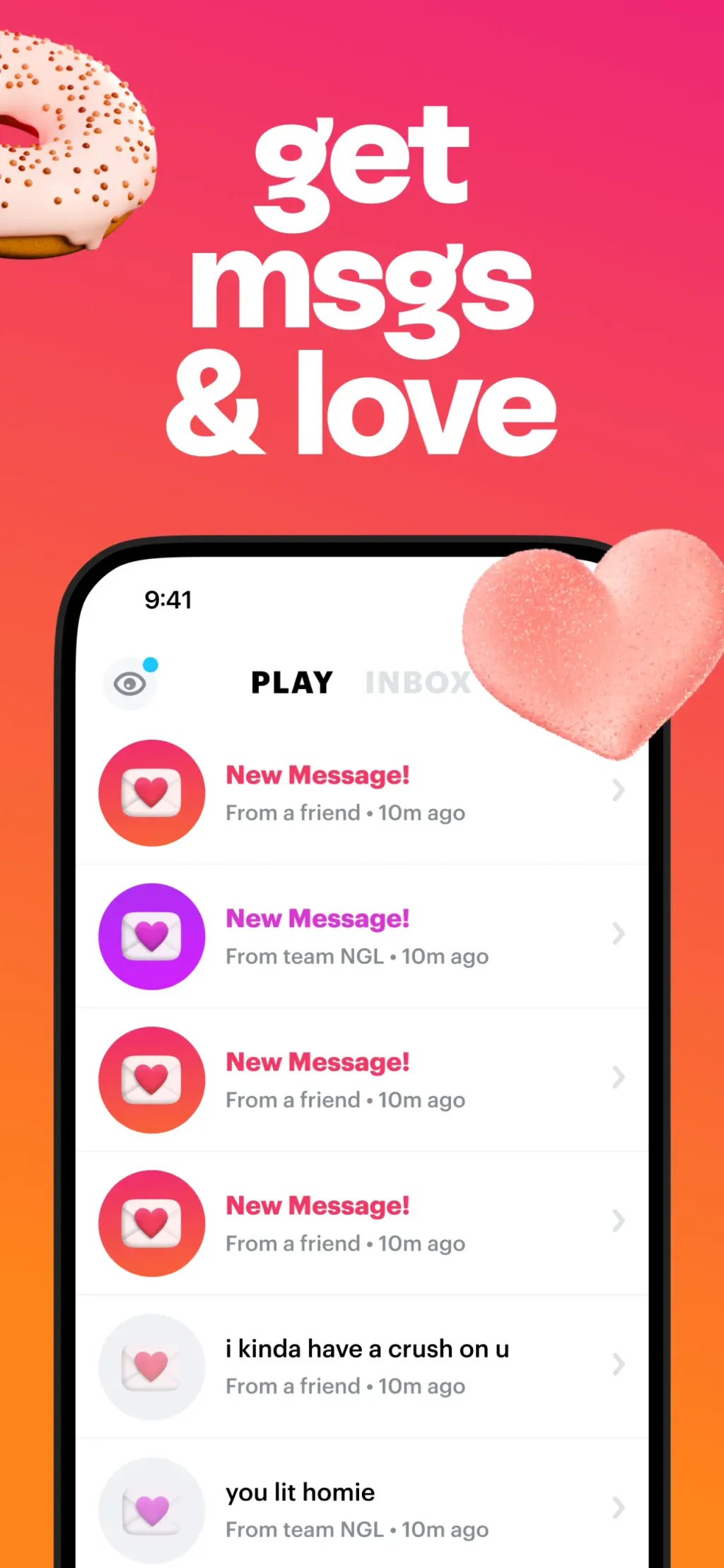 NGL: ask me anything App Store screenshot 4