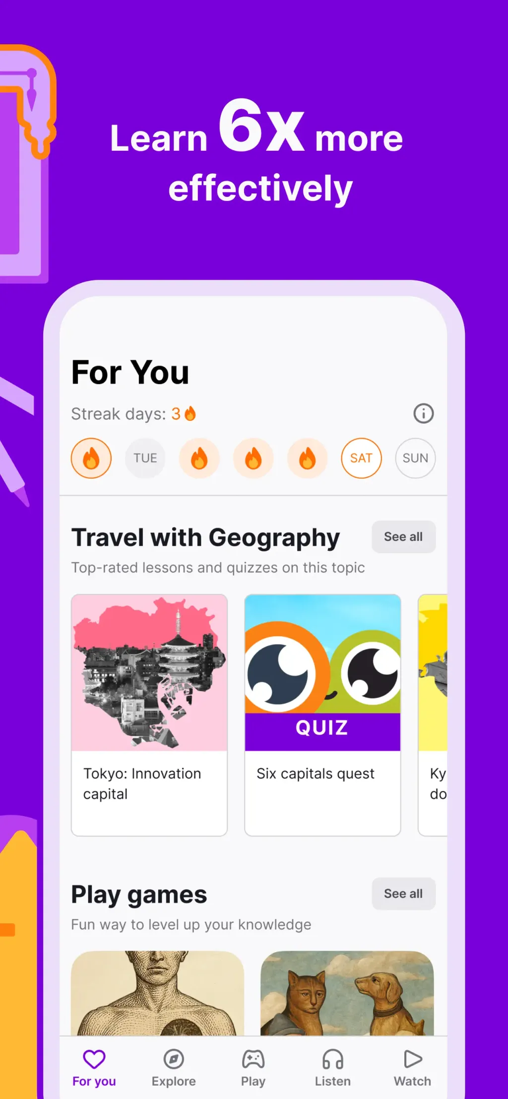 Nibble: Your Bite of Knowledge App Store screenshot 2