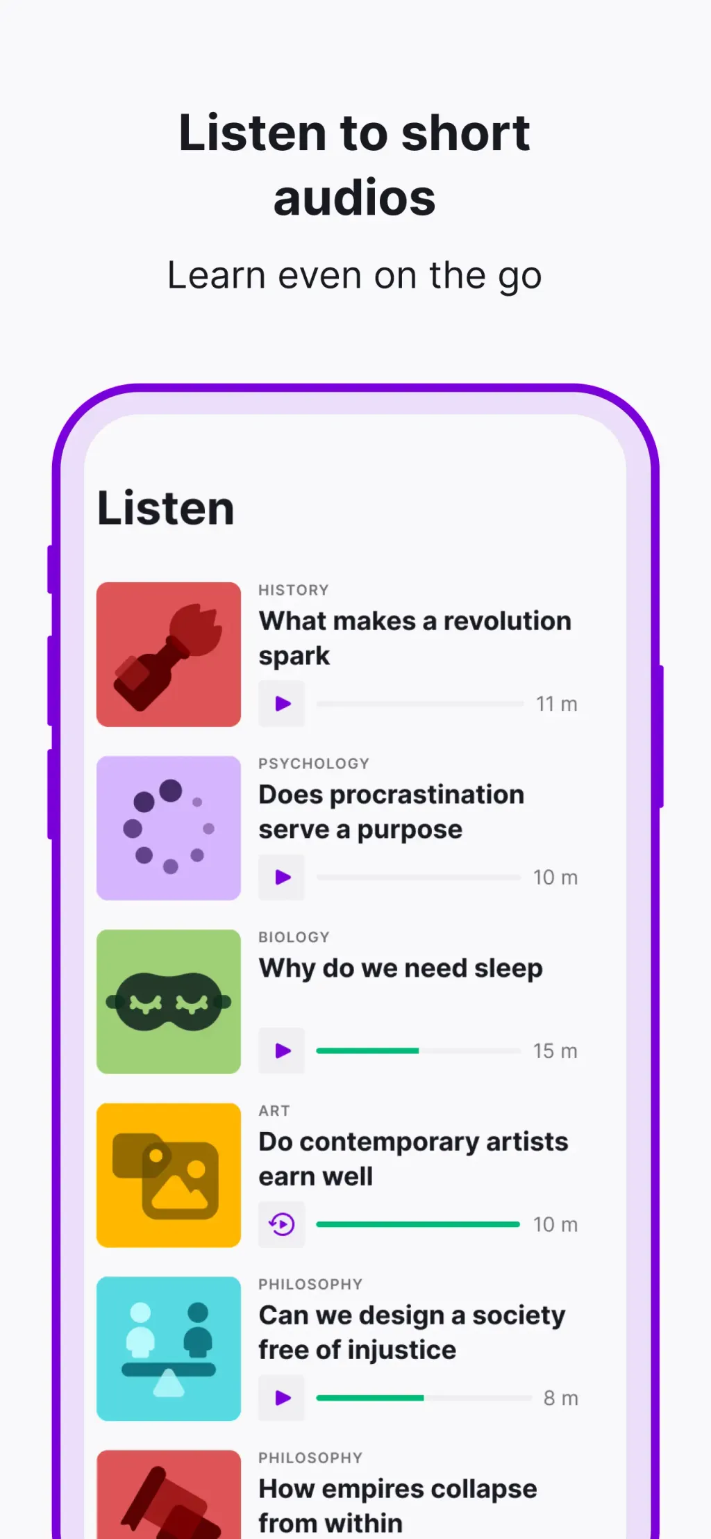 Nibble: Your Bite of Knowledge App Store screenshot 6