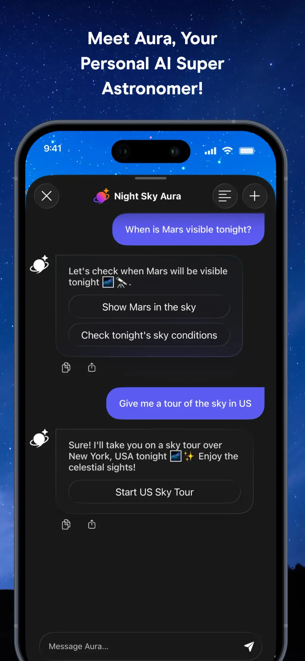 Night Sky screenshot 1