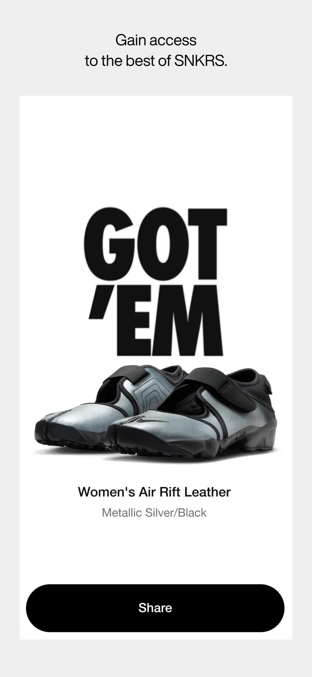 Nike SNKRS: Sneakers & Apparel App Store screenshot 1