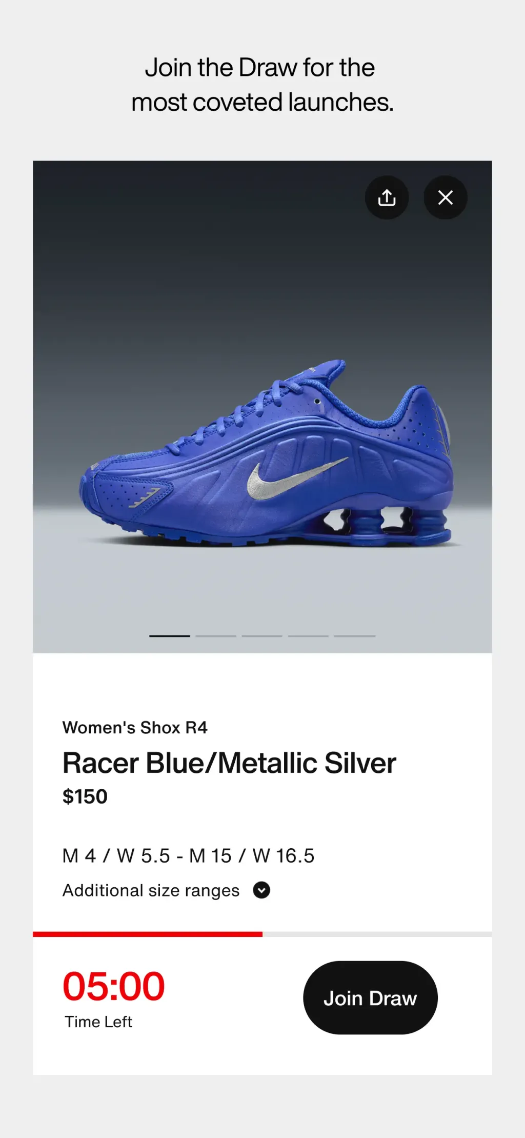 Nike SNKRS: Sneakers & Apparel App Store screenshot 3