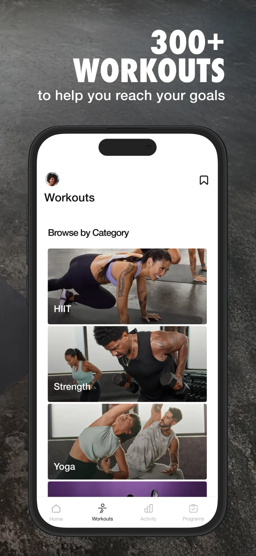 Nike Training Club screenshot 1