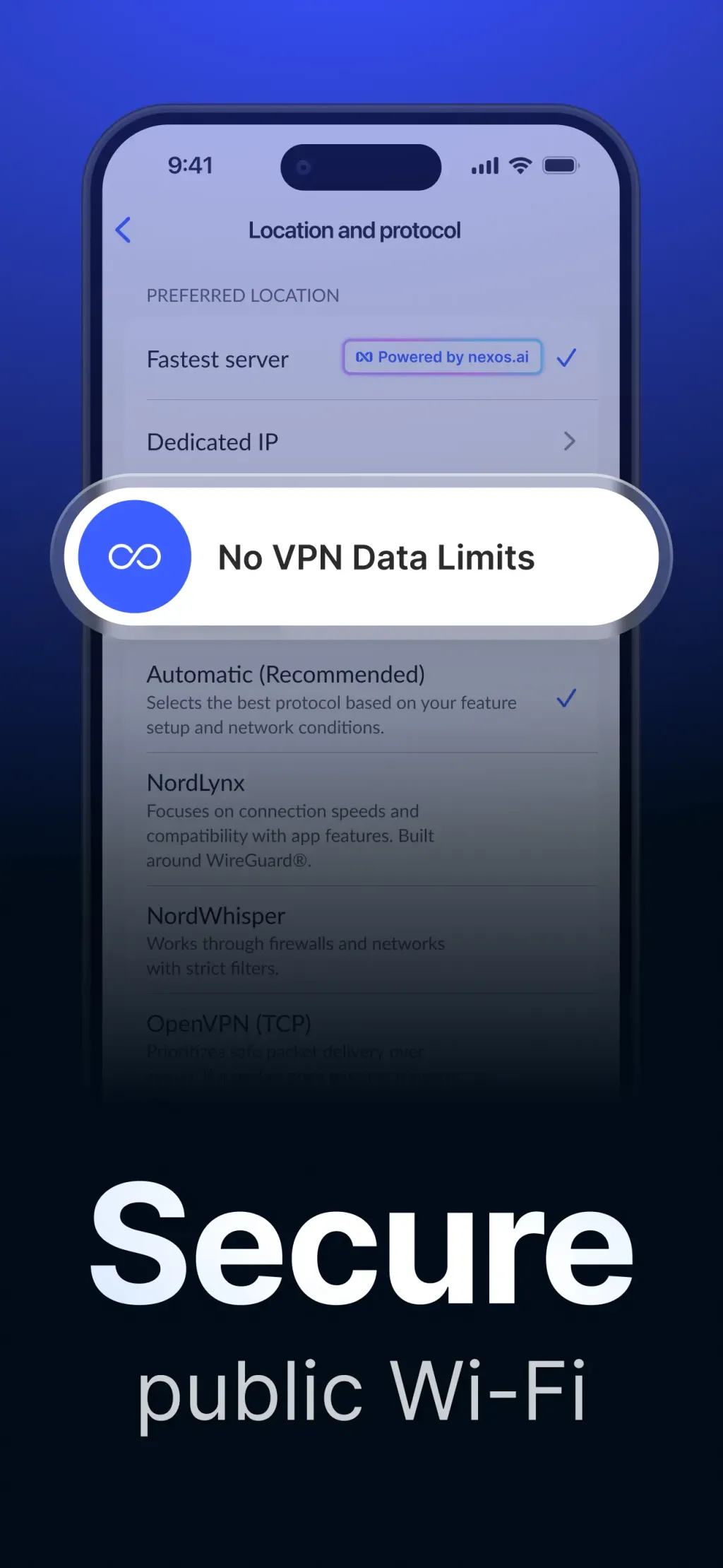 NordVPN: VPN Fast & Secure App Store screenshot 4