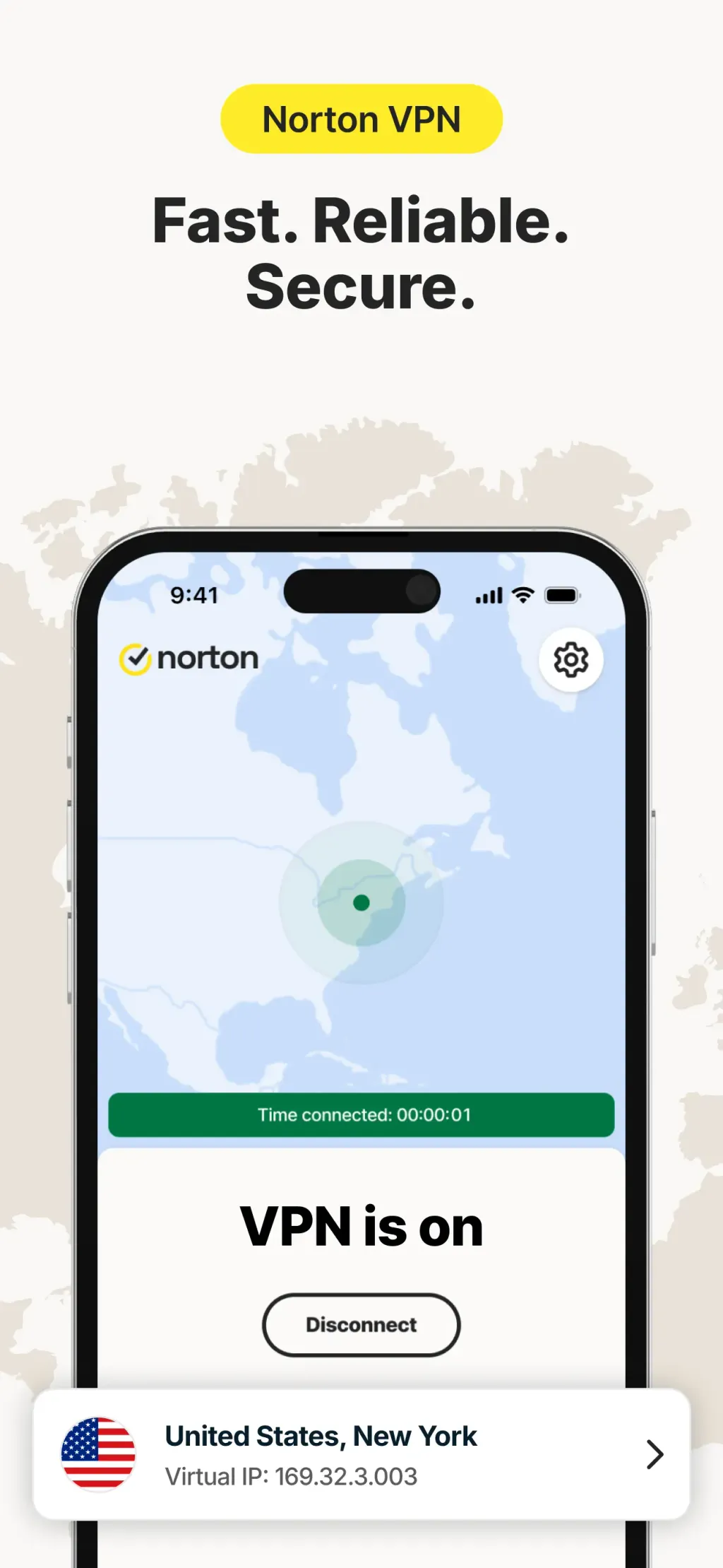 Norton VPN – Fast & Secure screenshot 1