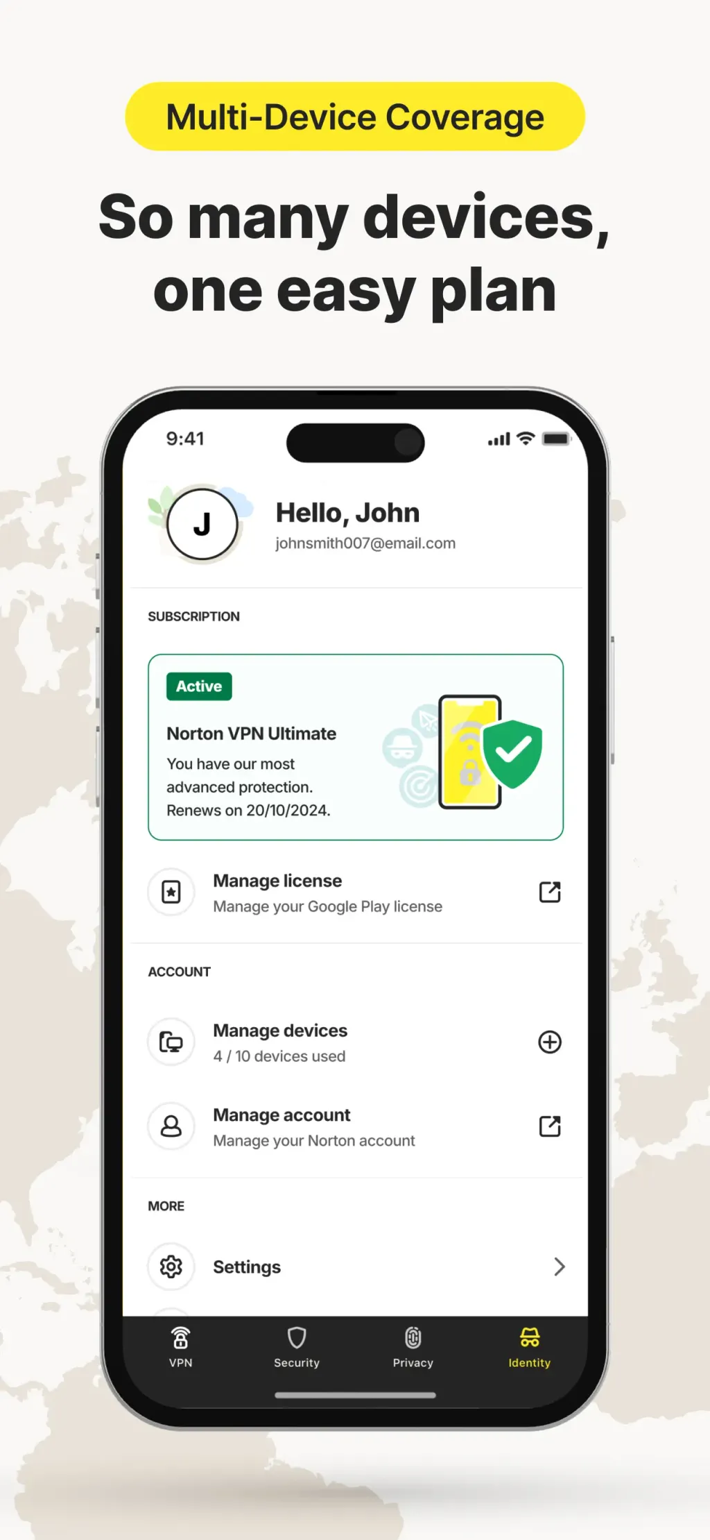 Norton VPN – Fast & Secure App Store screenshot 7