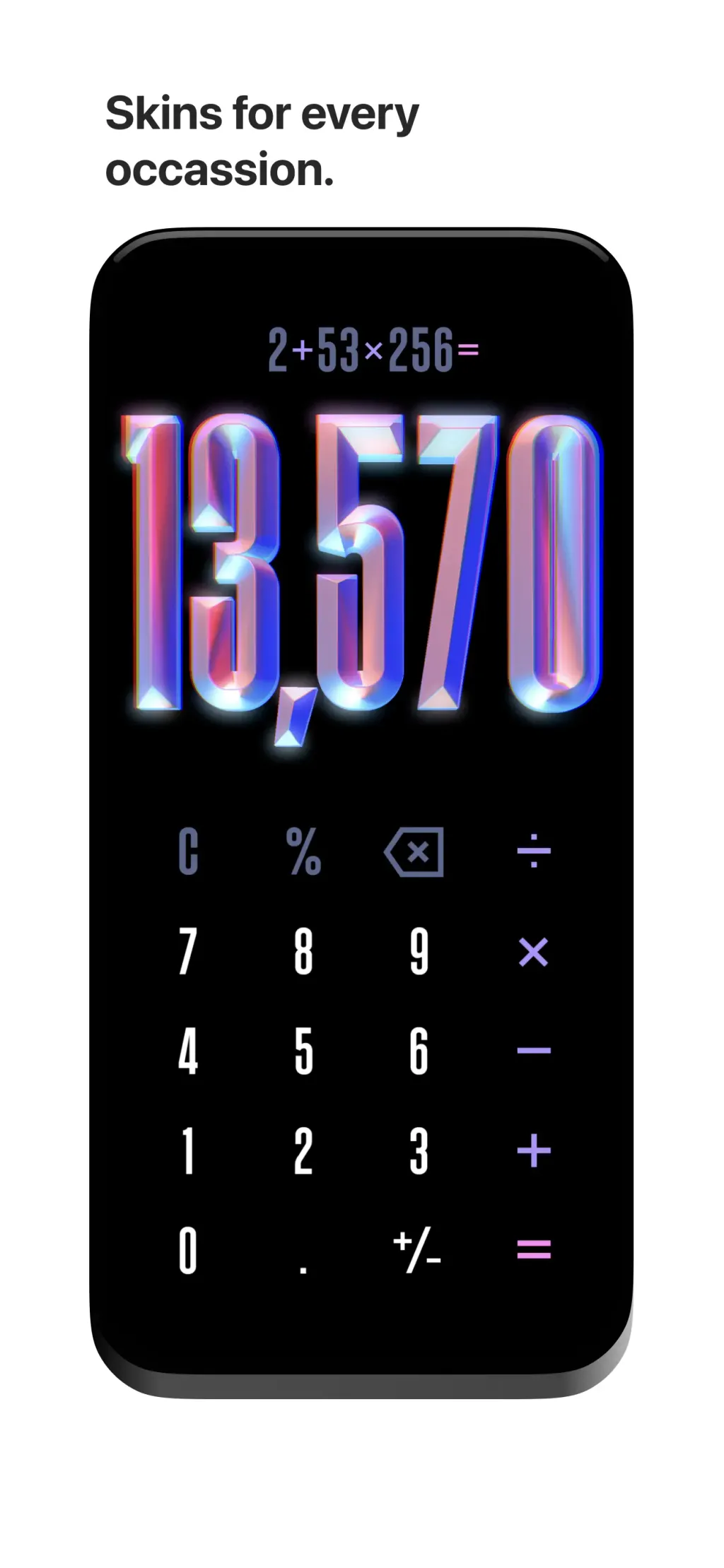 (Not Boring) Calculator App Store screenshot 4