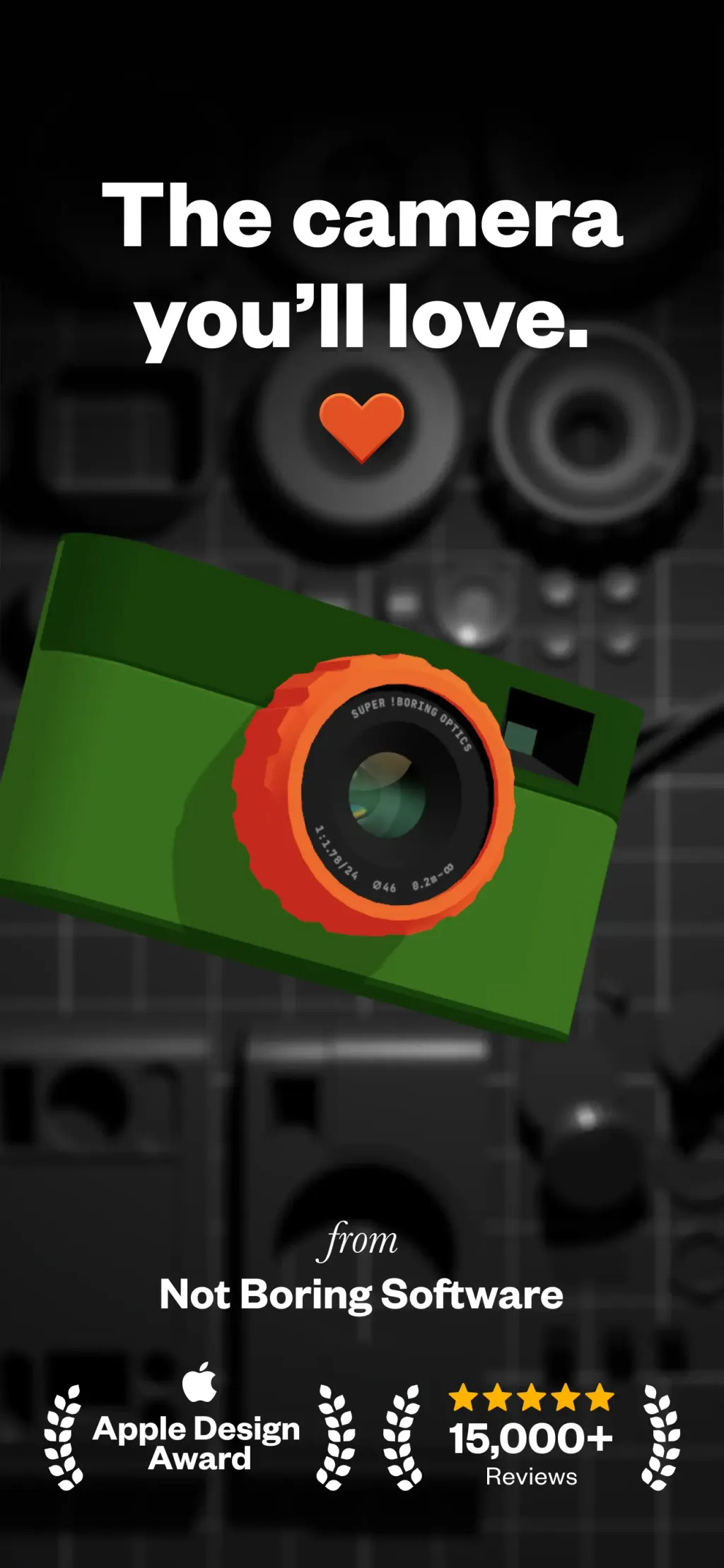 (Not Boring) Camera App Store screenshot 1