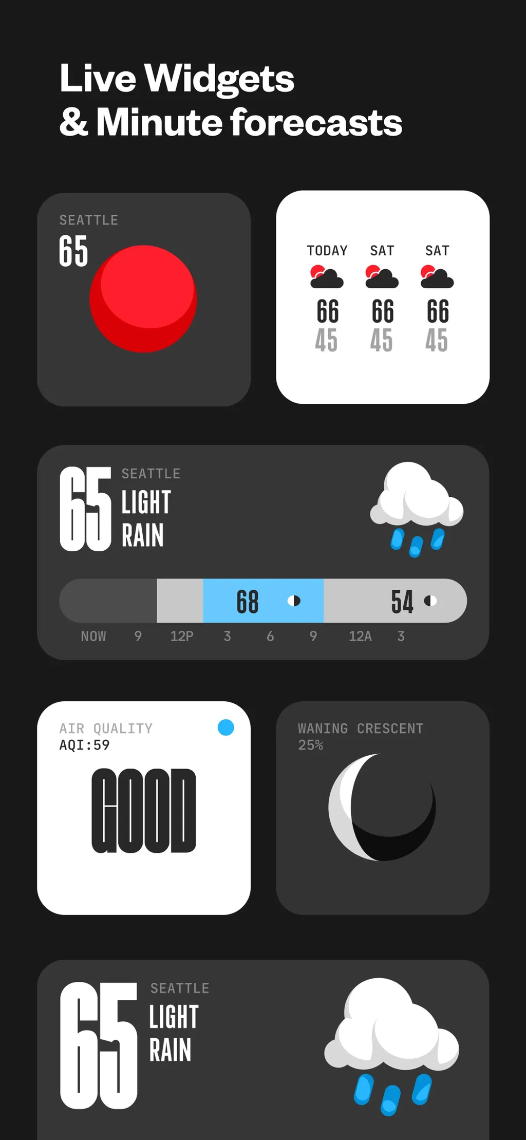 (Not Boring) Weather App Store screenshot 3
