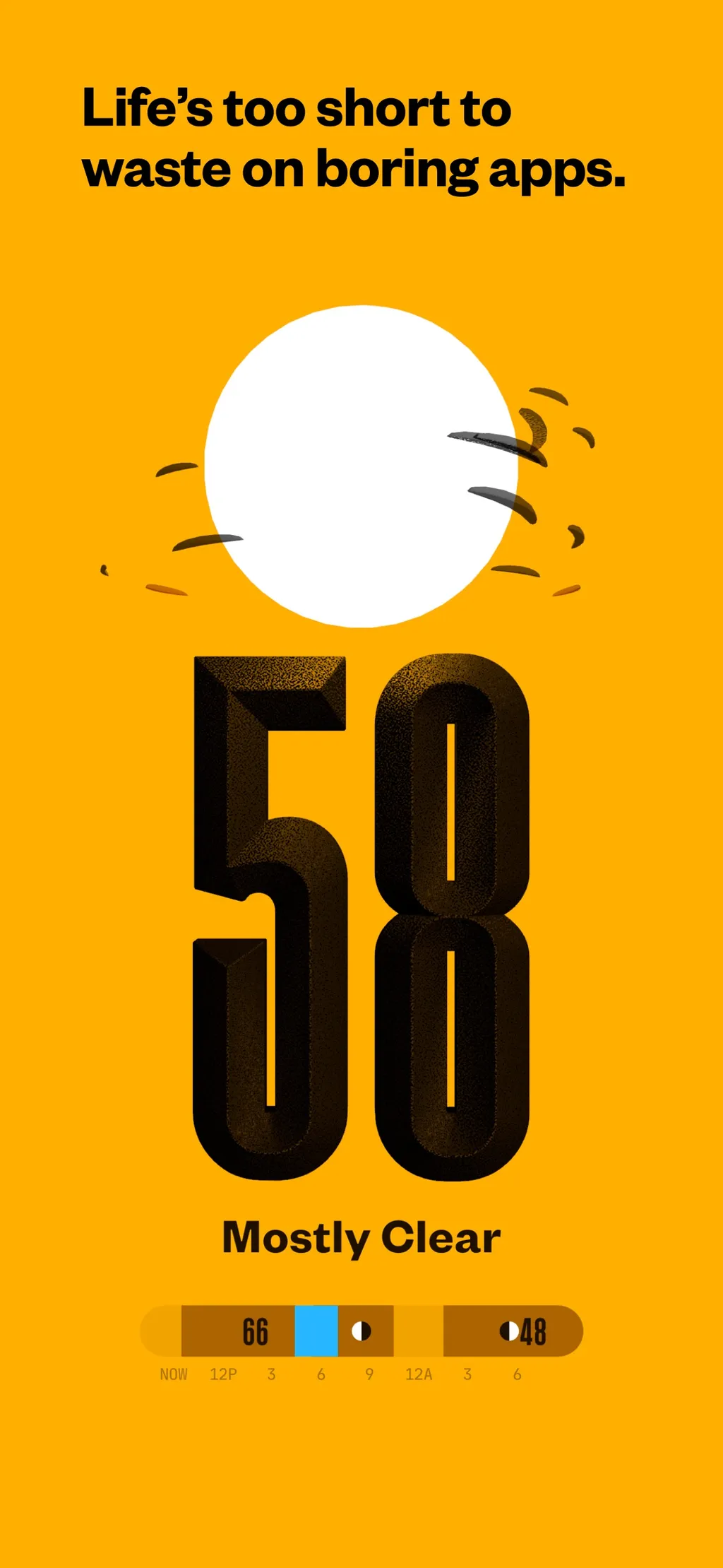 (Not Boring) Weather App Store screenshot 8