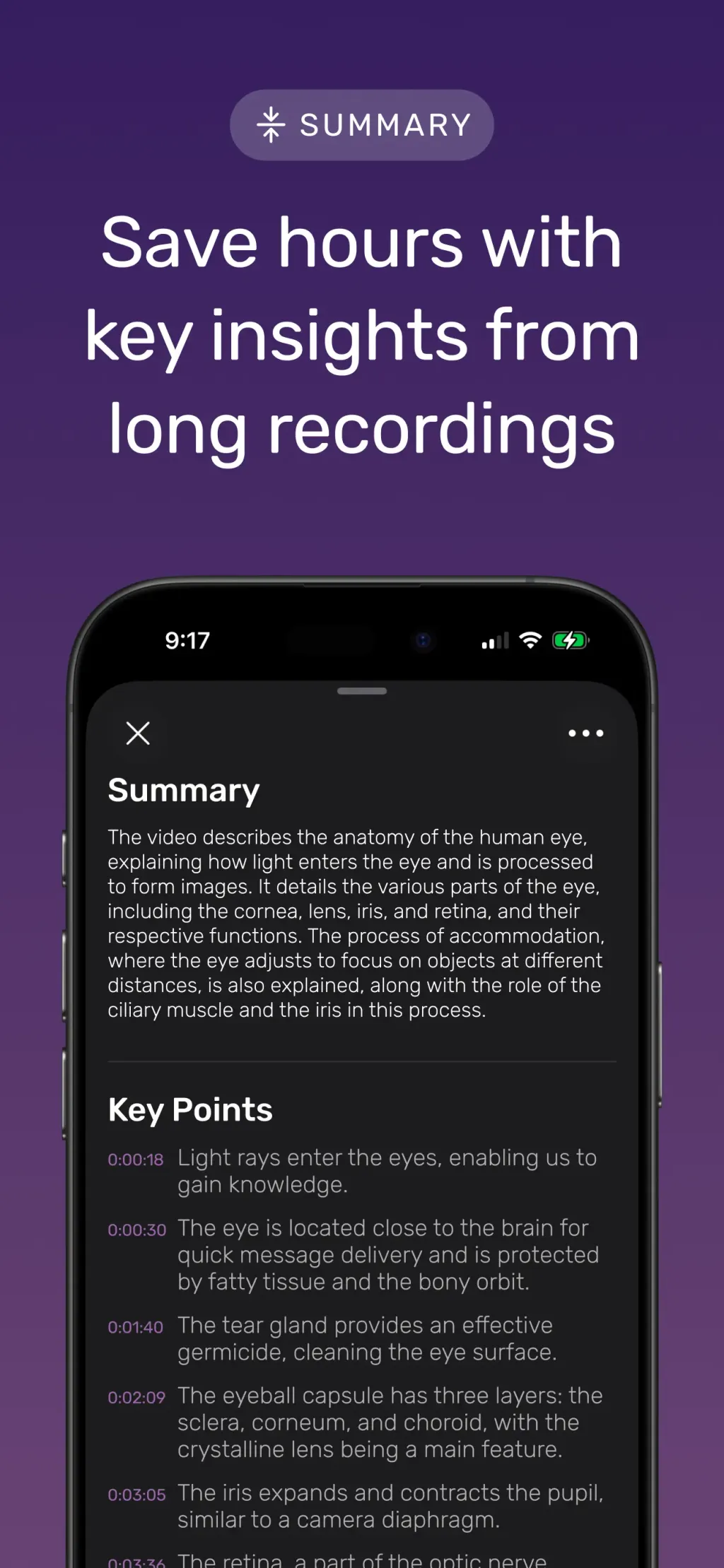 Noted: Record & AI Transcribe App Store screenshot 4