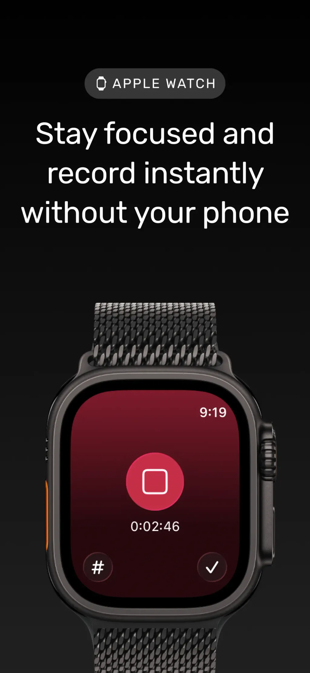 Noted: Record & AI Transcribe App Store screenshot 5