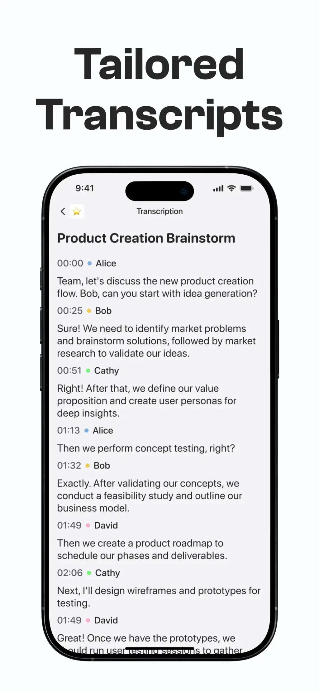 Notee: AI Note Taker App Store screenshot 8
