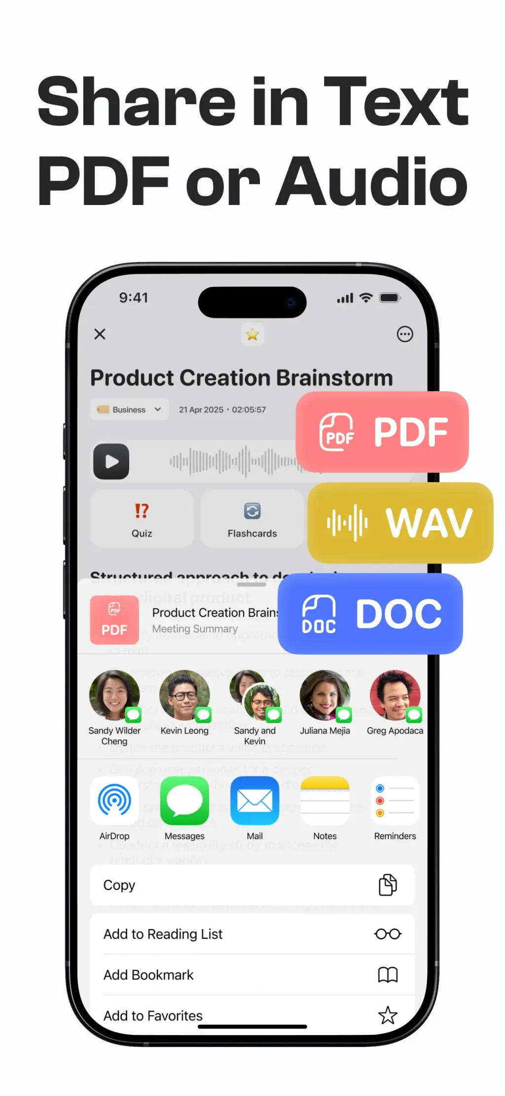 Notee: AI Note Taker App Store screenshot 9