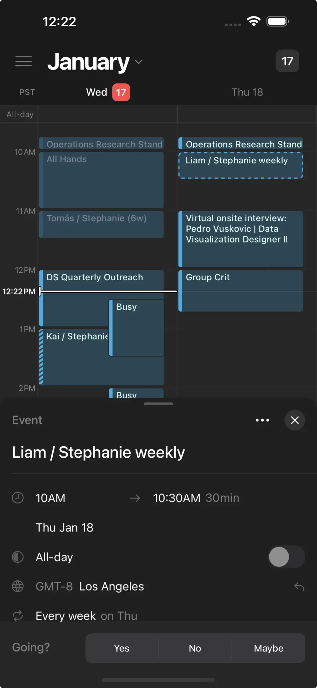 Notion Calendar App Store screenshot 3