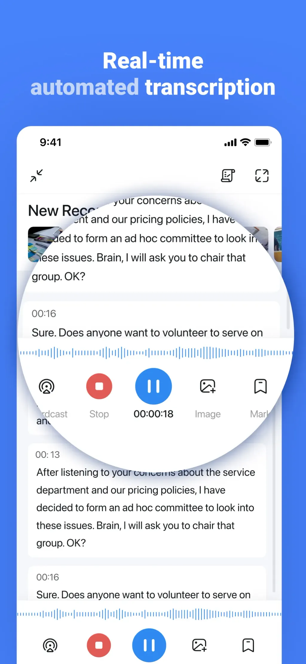 Notta Transcribe Voice to Text App Store screenshot 3