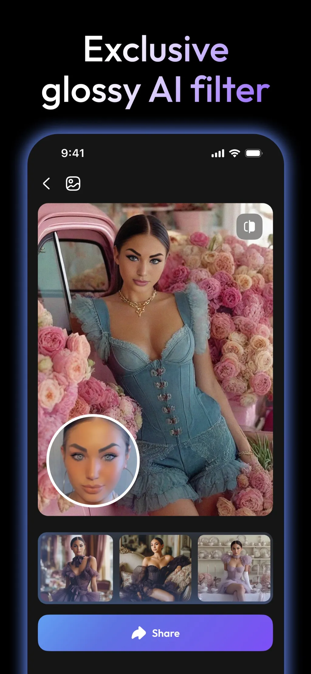 Nufa: AI Photoshoot Generator App Store screenshot 6