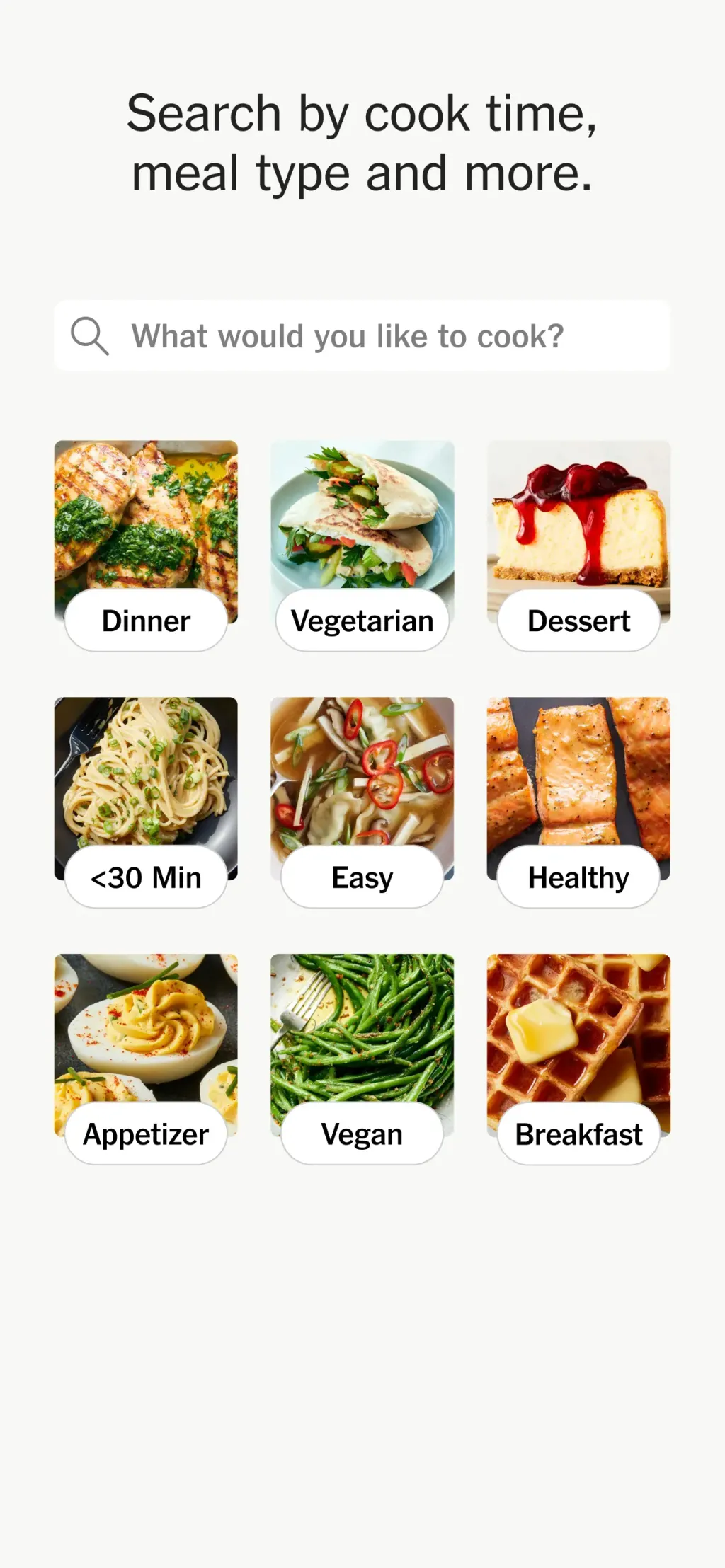 NYT Cooking: Quick Tasty Meals screenshot 1