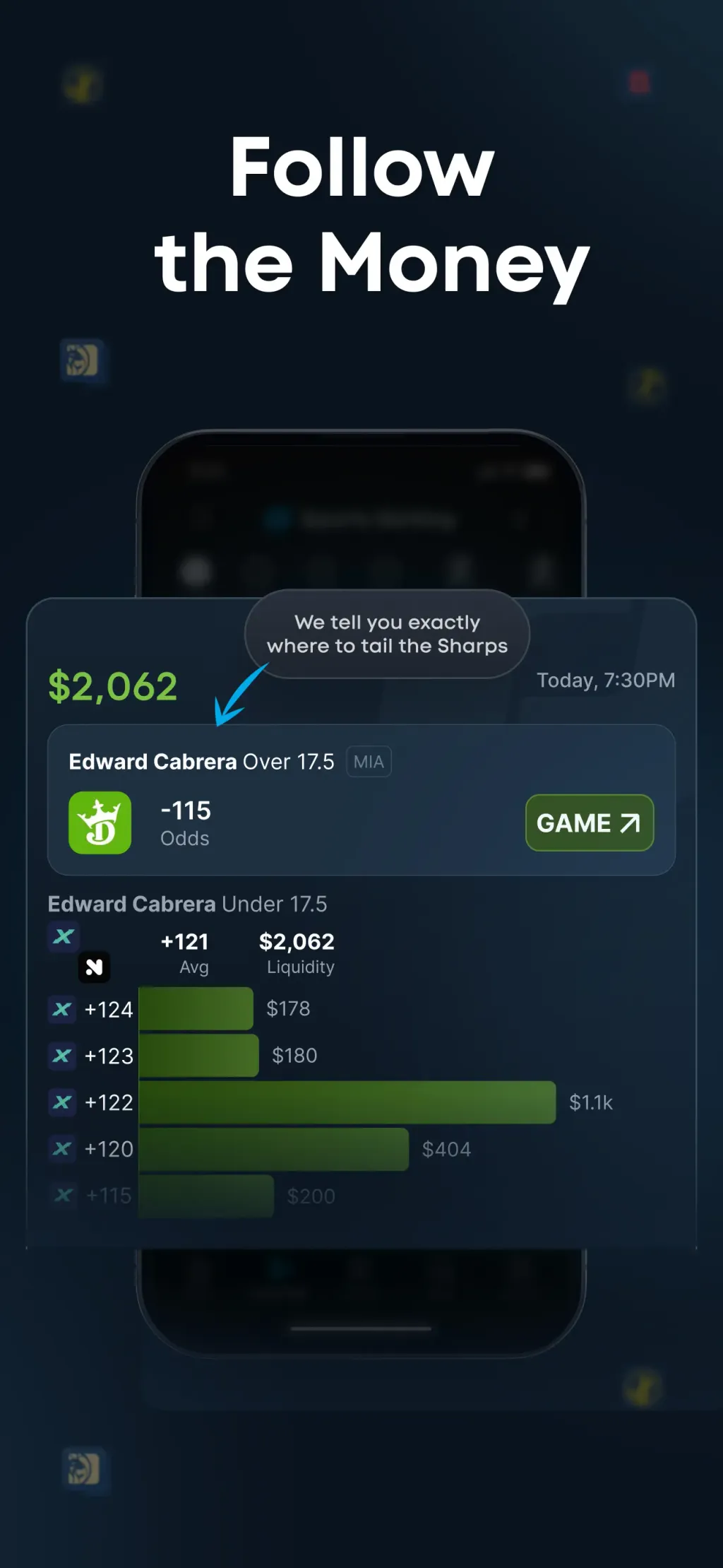 OddsJam: Sharp Sports Betting App Store screenshot 2