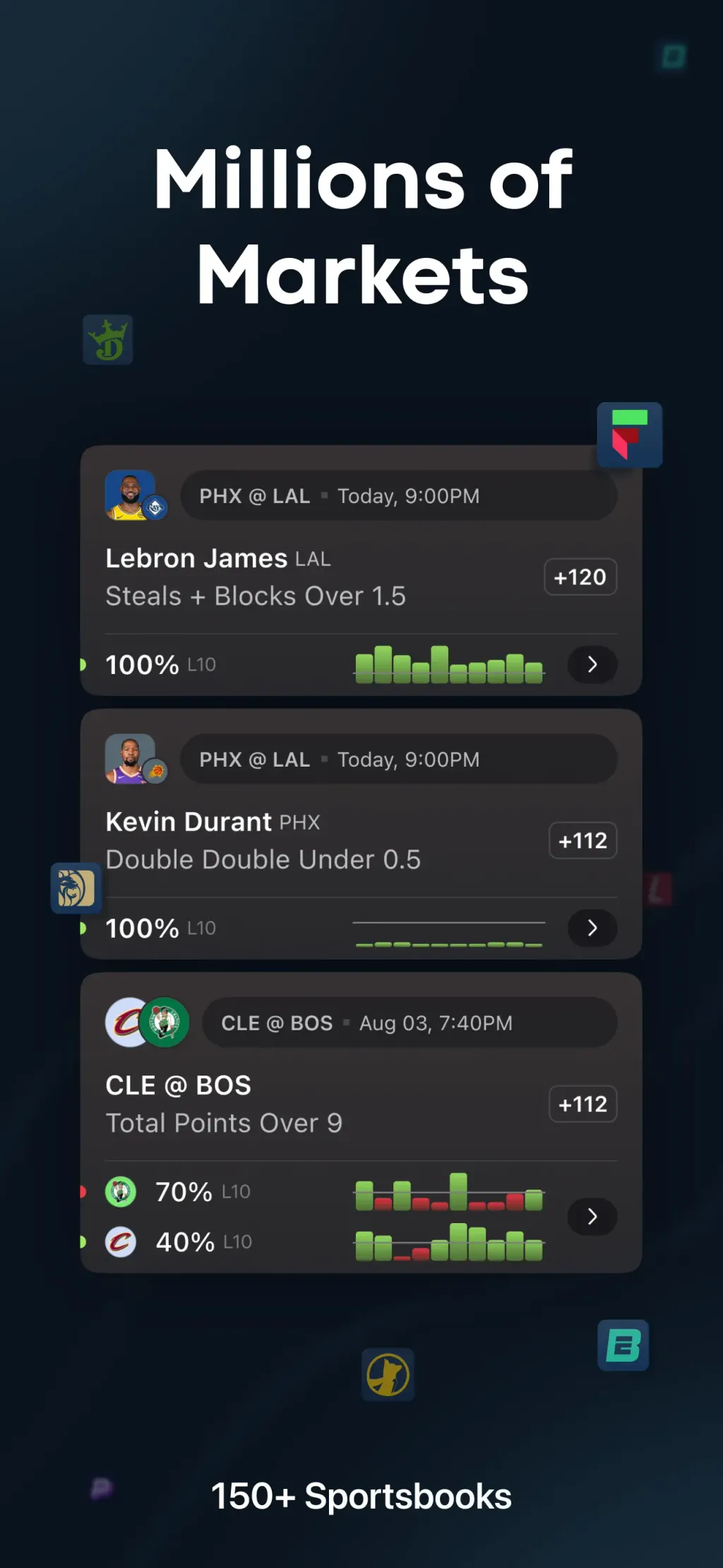 OddsJam: Sharp Sports Betting screenshot 1