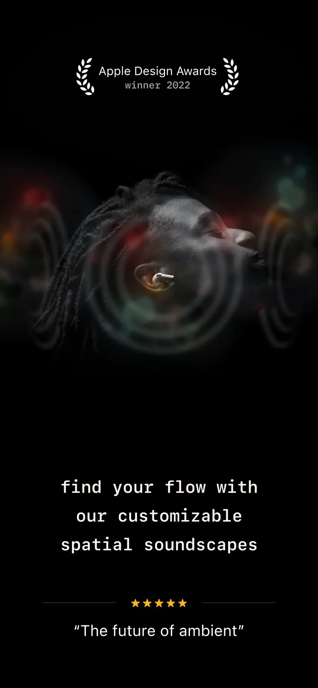 Odio - Spatial Soundscapes App Store screenshot 1