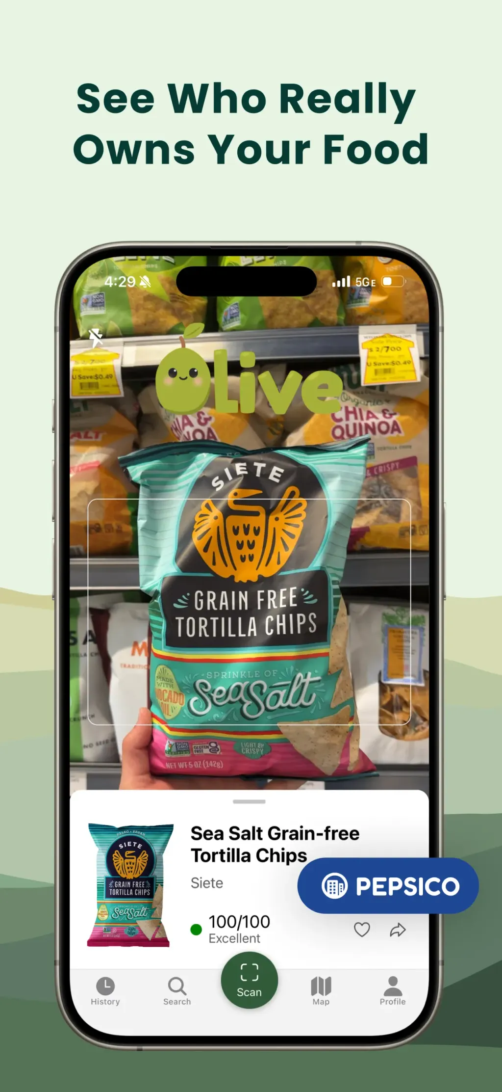 Olive - Holistic Food Scanner App Store screenshot 6