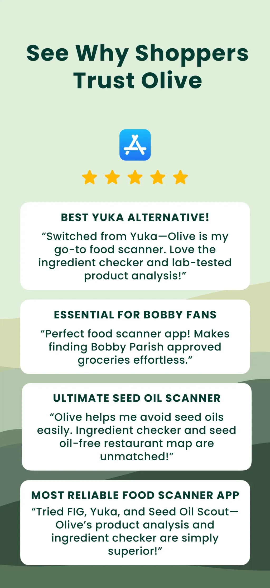 Olive - Holistic Food Scanner App Store screenshot 7