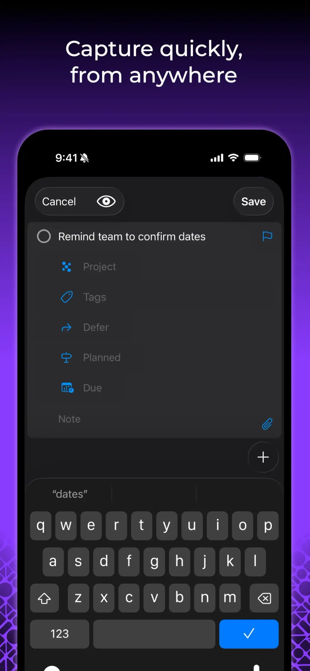 OmniFocus 4 App Store screenshot 2