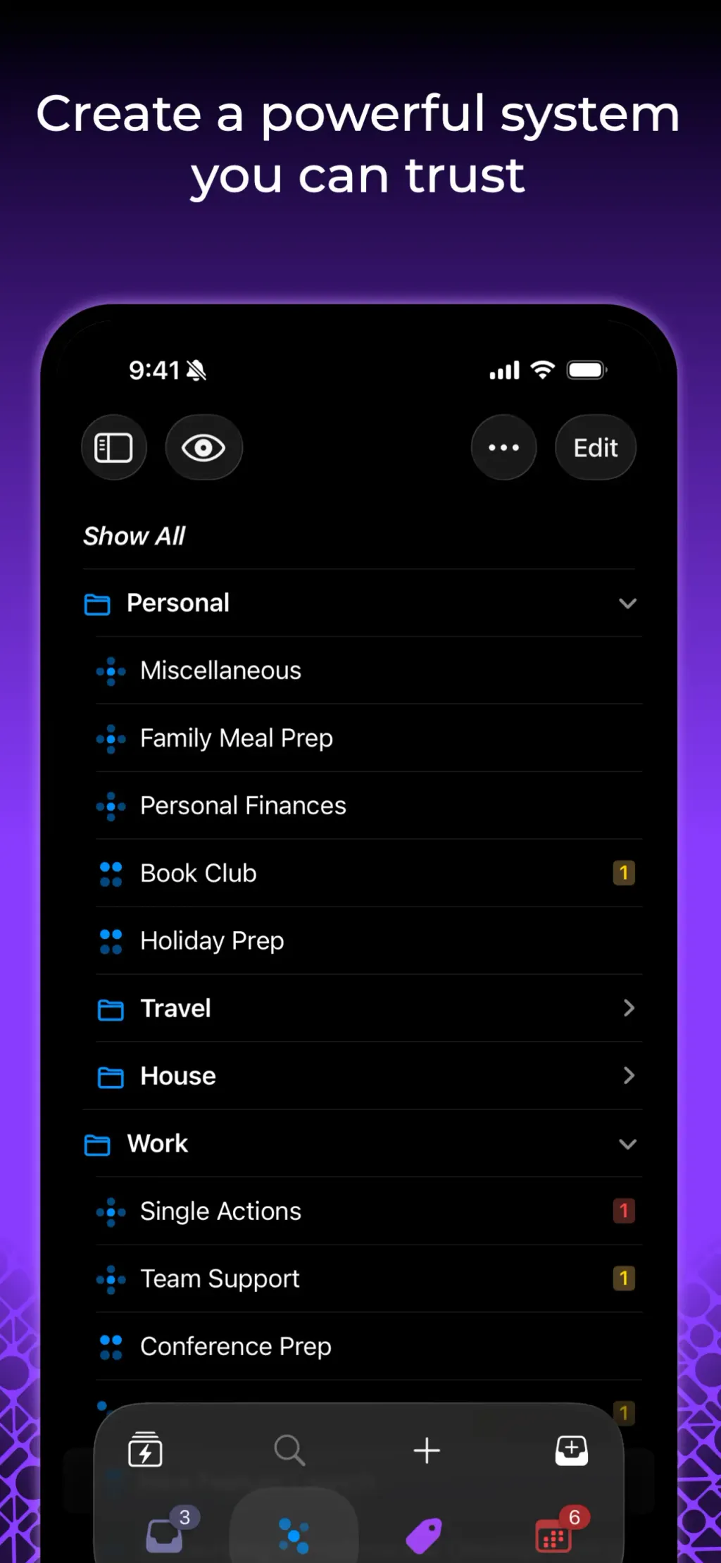 OmniFocus 4 App Store screenshot 3