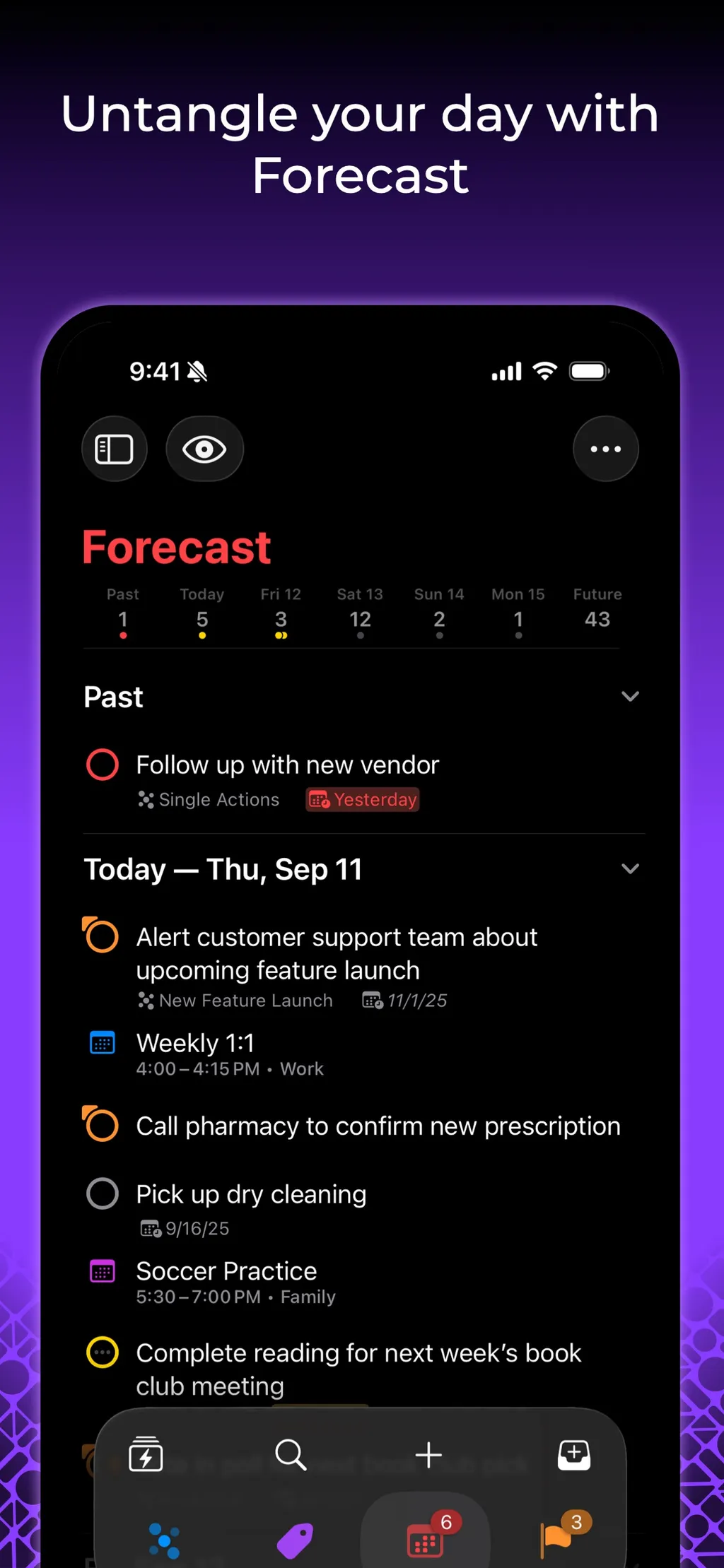 OmniFocus 4 App Store screenshot 4