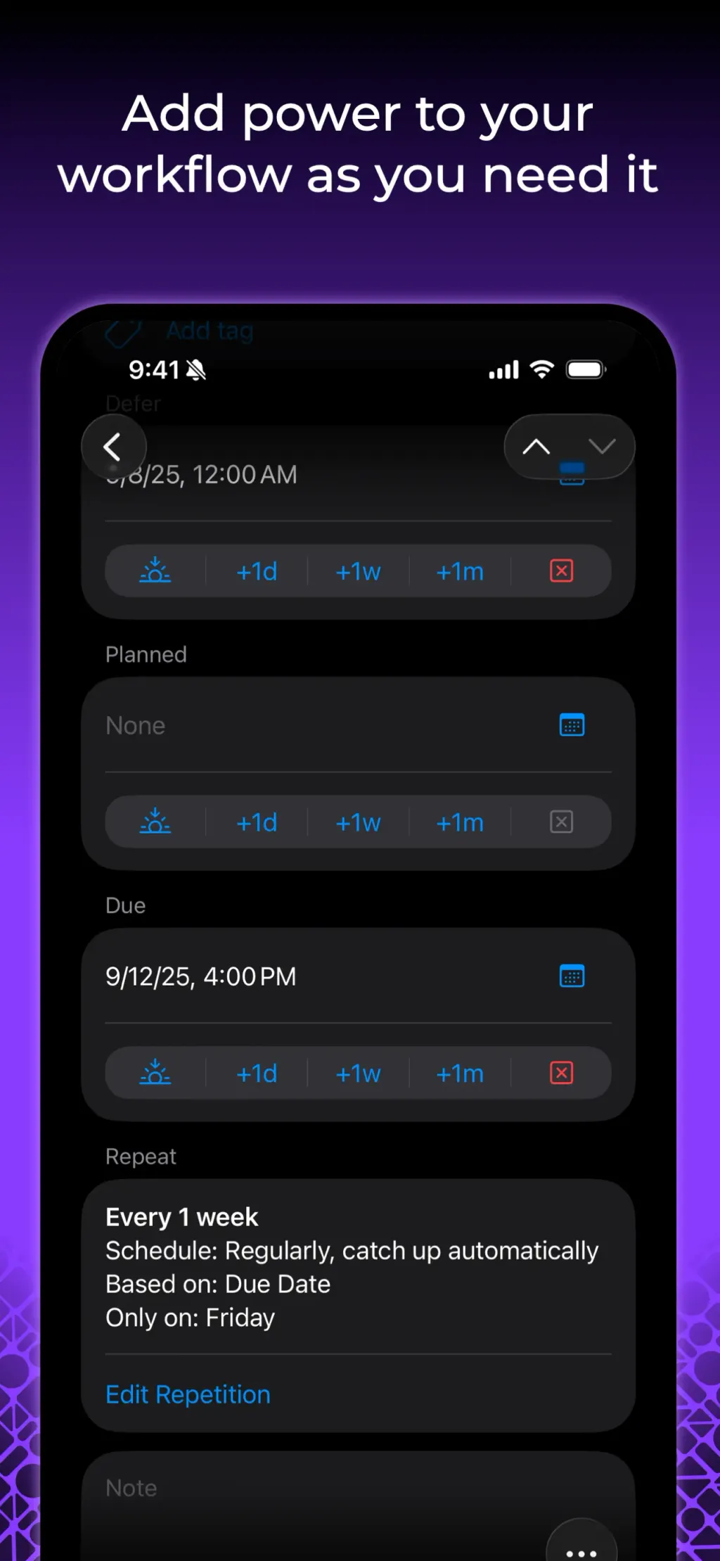 OmniFocus 4 App Store screenshot 5