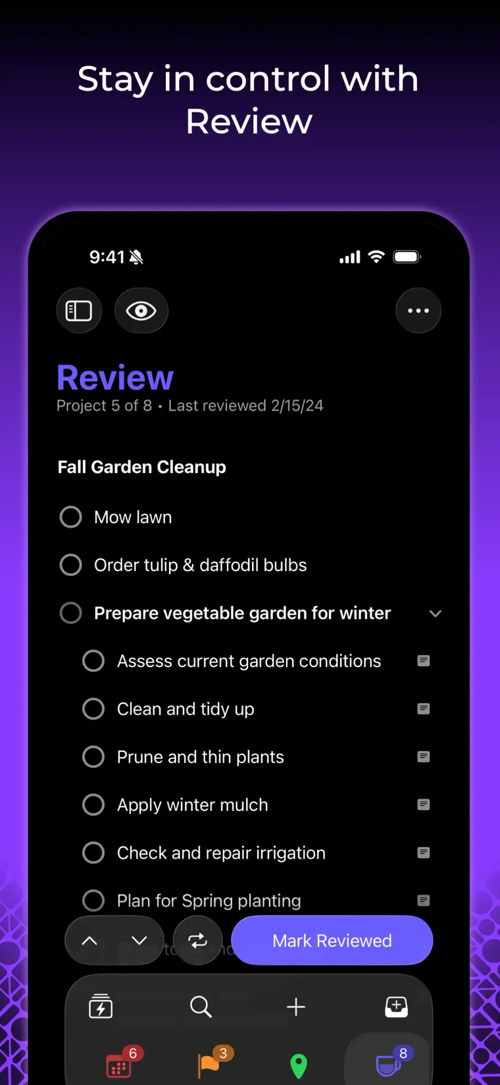 OmniFocus 4 App Store screenshot 7