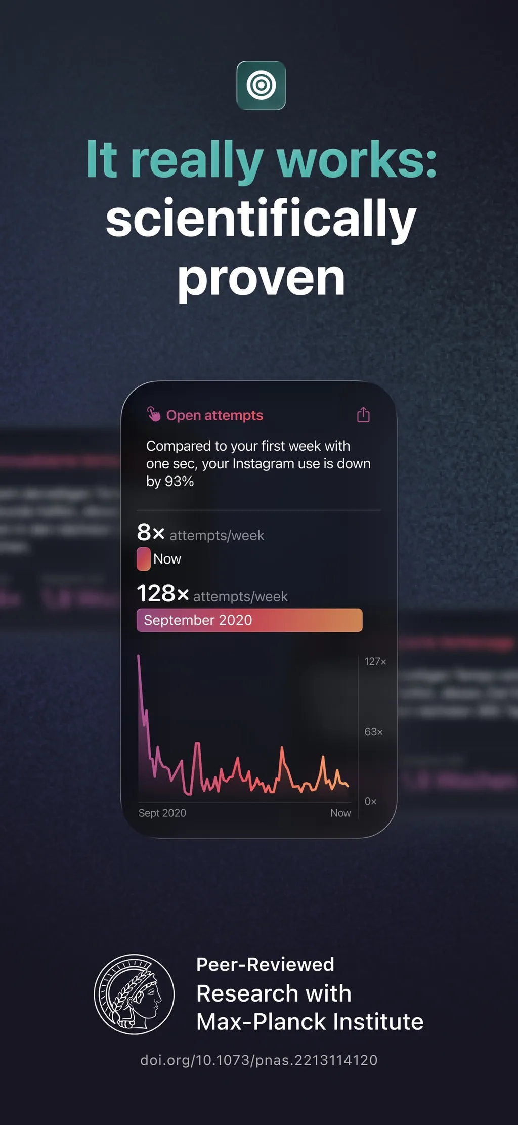 one sec | screen time + focus App Store screenshot 6