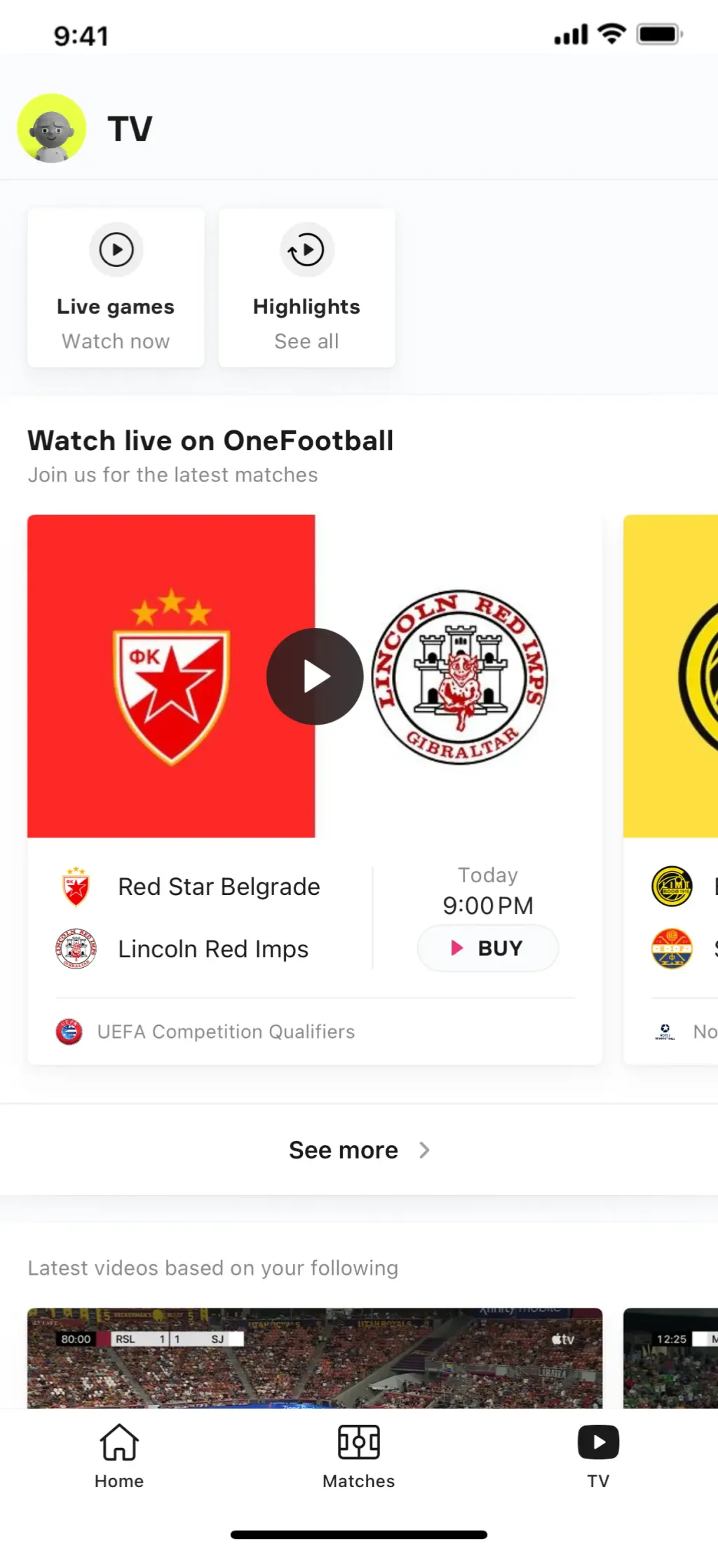 OneFootball: All Soccer Scores App Store screenshot 7