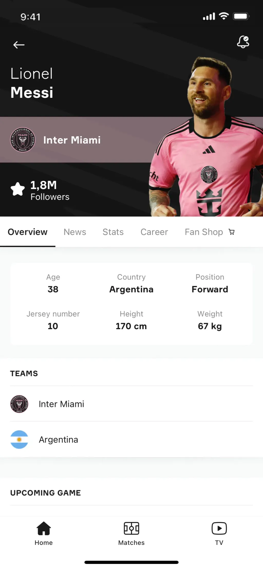 OneFootball: All Soccer Scores App Store screenshot 8