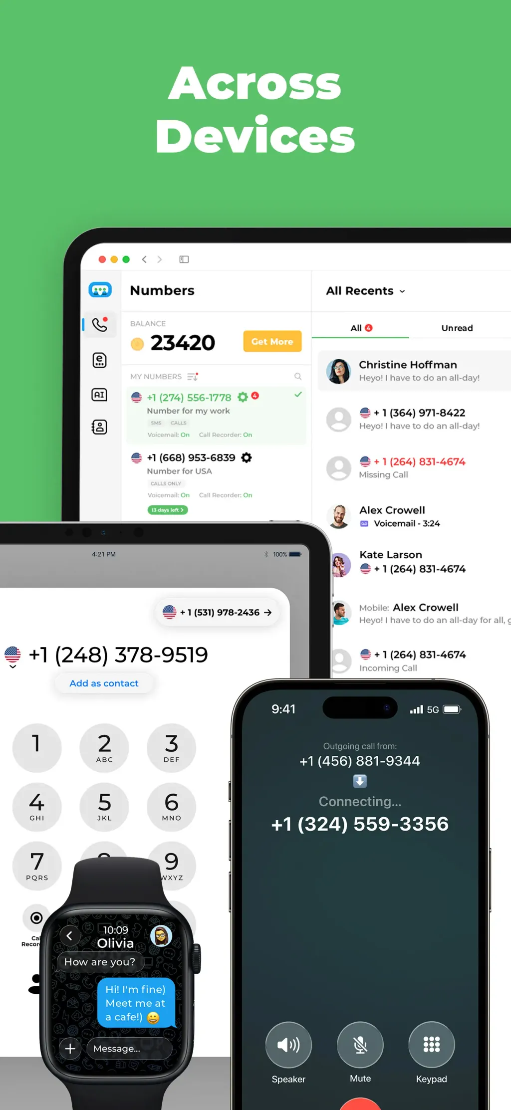 OnPhone - Second Phone Number App Store screenshot 10