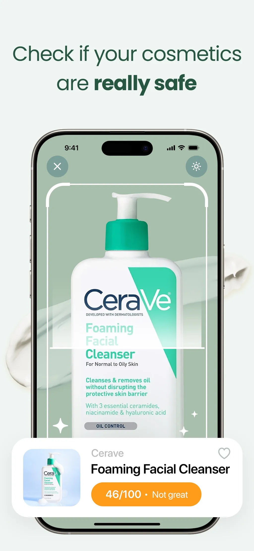 OnSkin: Beauty Product Scanner App Store screenshot 1